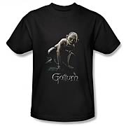 Lord of the Rings Gollum Black T-Shirt